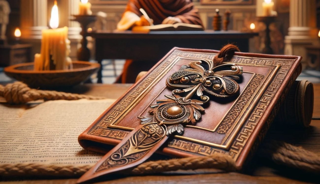 An ancient Roman bookmark.